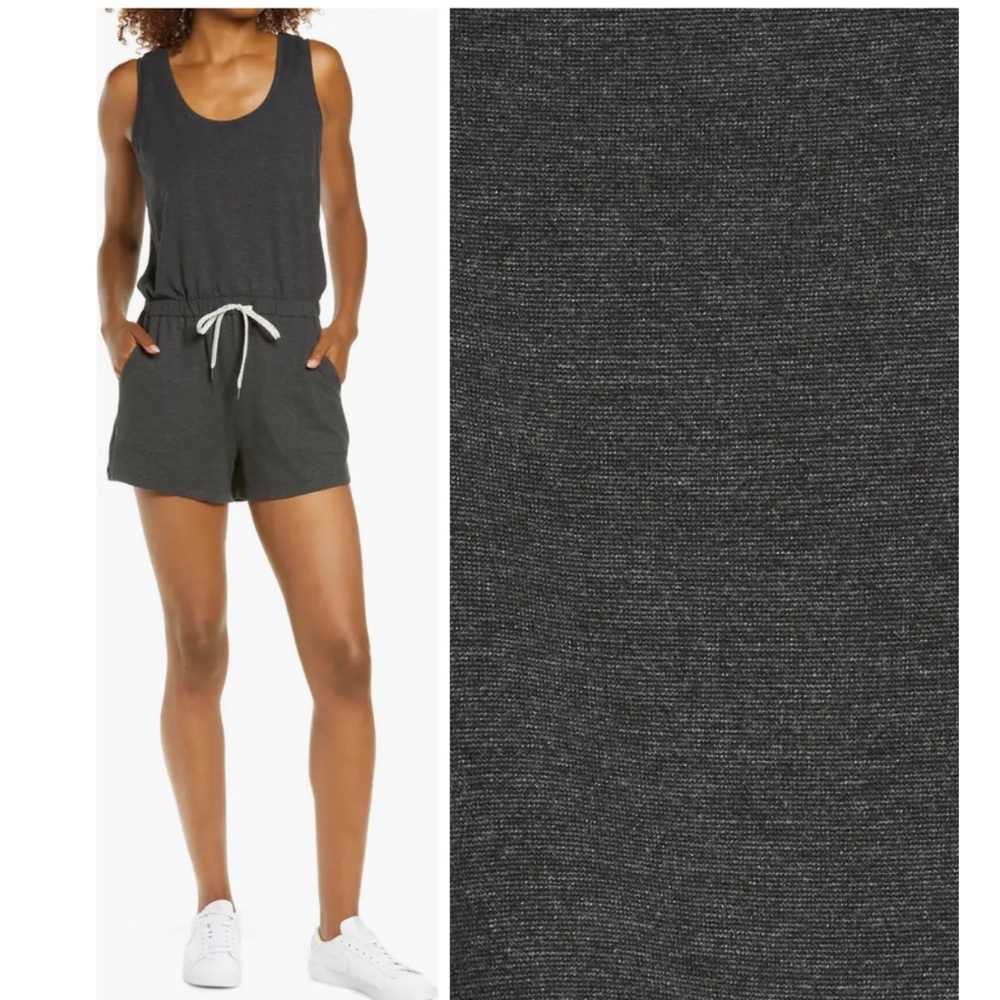 Zella Gwen Ponte Knit Romper - Activewear Athletic Romper